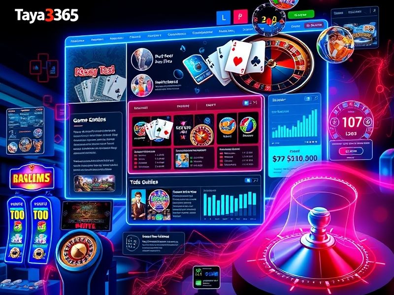 Welcome to TAYA365, your trusted online gambling platform offering a wide range of casino games, sports betting, and live dealers. Enjoy real money betting and exclusive bonuses.